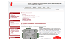 Desktop Screenshot of 3cconcept.fr